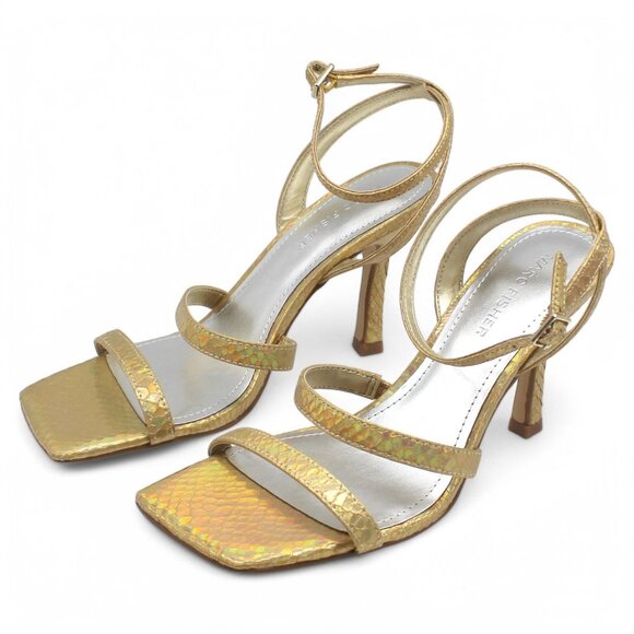 Brand New Marc Fisher Multicolor Strappy Heels - Picture 4 of 8